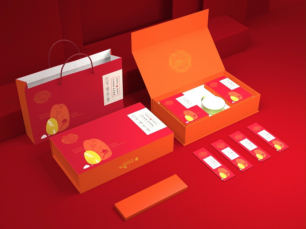 红枣羹包装盒—食品包装盒定制—恒印包装